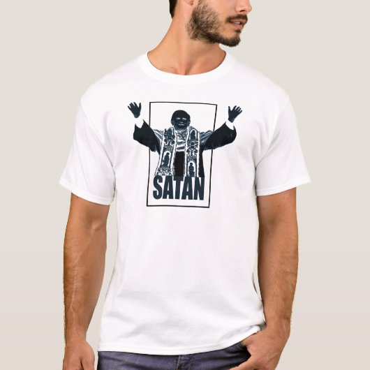 SATAN Pope T-shirt (Voorkant)