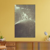 Satan President van de Raad van ministers van Buit Canvas Afdruk (Insitu (Woonkamer))