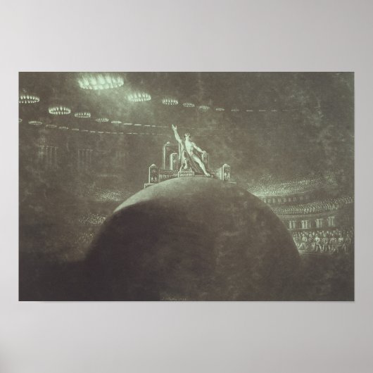 Satan President van de Raad van ministers van Buit Poster (Voorkant)