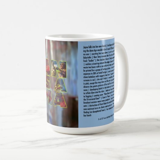 Satan Rides a Llama Koffiemok (Voorkant rechts)