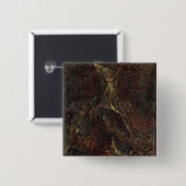 Satan roept zijn legions op vierkante button 5,1 cm (Voorkant /achterkant)