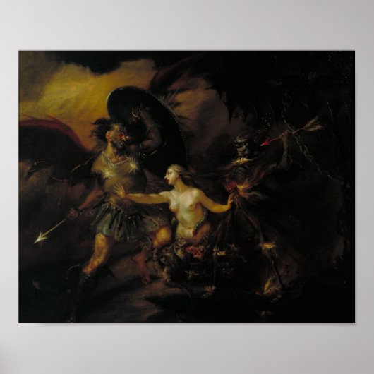 Satan, Sin en Dood Poster (Voorkant)