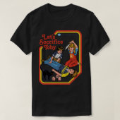 Satan T-ShirtLet's Sacrifice Toby T-Shirt_by Steve T-shirt (Design voorkant)