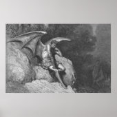 Satan Thinking Poster (Voorkant)