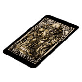 Satan troon 4x6 magneet (Linkerzijde)