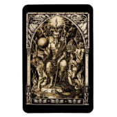 Satan troon 4x6 magneet (Verticaal)