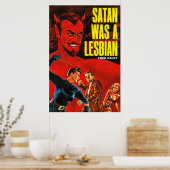 Satan was een lesbische poster (Keuken)