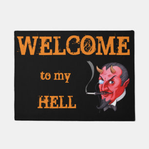 satan welkom deurmat