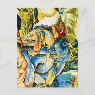 Satanas (Satan), Fine Willem de Pannemaker Briefkaart