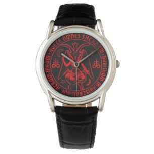 Satanic Baphomet Horloge
