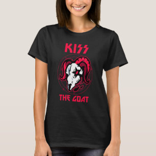 Satanic Baphomet Occult Pentagram Satanism Kiss Th T-shirt