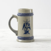 Satanic Goat Beer Stein Bierpul (Links)
