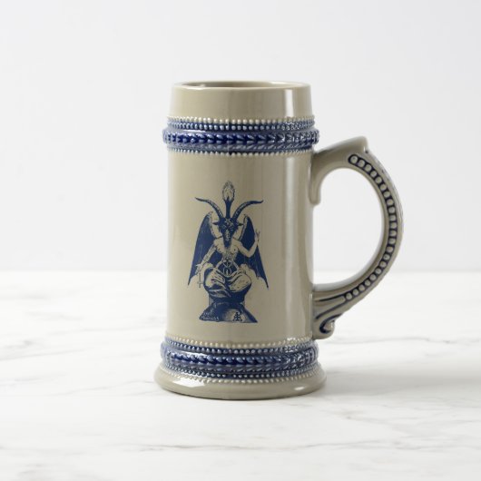 Satanic Goat Beer Stein Bierpul (Rechts)