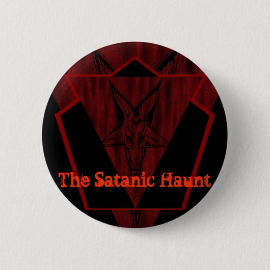 Satanic Haunt Button (Voorkant)