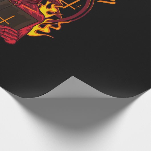 Satanic Pagan Goat Premium Cadeaupapier (Hoek)