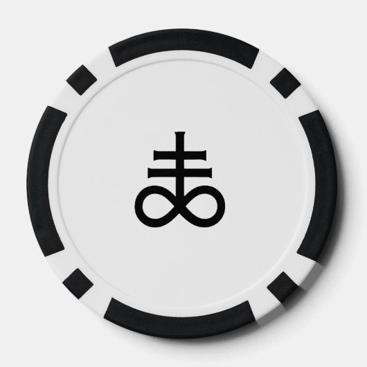 Satanic Poker Chips (Achterkant)