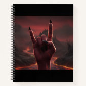 Satanic Salute Notitieboek (Voorkant)