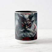 Satanic Santa Coffee Cup Tweekleurige Koffiemok (Center)