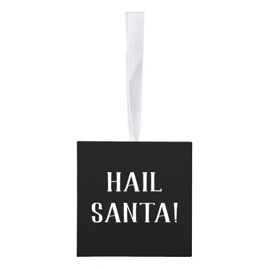 Satanic Santa Cube Ornament (Rechts)