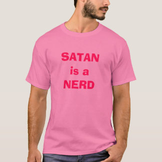 SATANis een NERD T-shirt