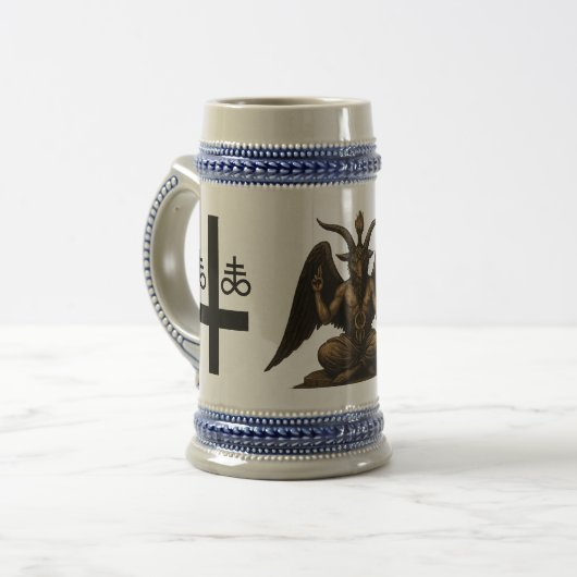 Satanisch Bierpul (Voorkant links)