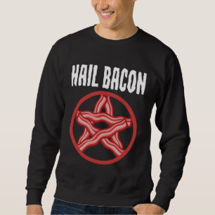 Satanische Bacon Pentagram Satanist Foodie Heil Ba Trui