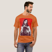 Satanische bijbel Jezus - Atheïstische dodenmetaal T-shirt (Voorkant volledig)