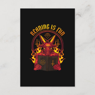 Satanische geitenpremie informatiekaartje