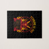 Satanische geitenpremie legpuzzel (Horizontaal)