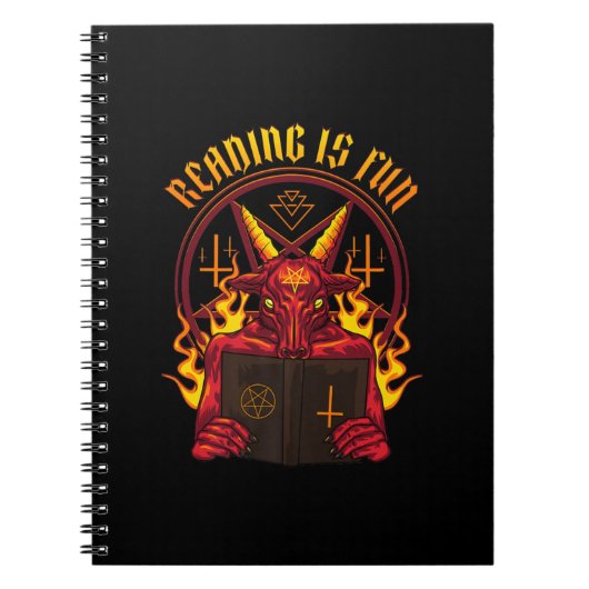 Satanische geitenpremie notitieboek (Voorkant)