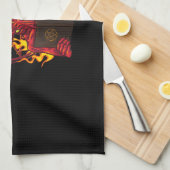Satanische geitenpremie theedoek (Quarter Fold)