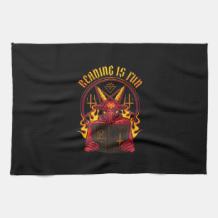 Satanische geitenpremie theedoek