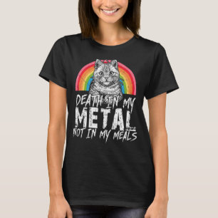 Satanische kattendood in mijn metaal, niet in mijn t-shirt