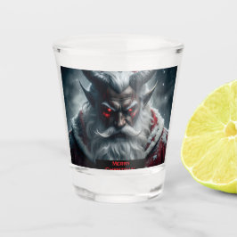 Satanische Kerstman Shot Glas