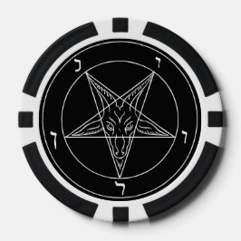 Satanische Pokerfiches Poker Chips