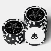 Satanische Pokerfiches Poker Chips (Opstapeling)
