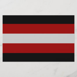 Satanische Vlag (Satanisme) Briefpapier