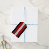 Satanische Vlag (Satanisme) Cadeaulabel (Met Touw)