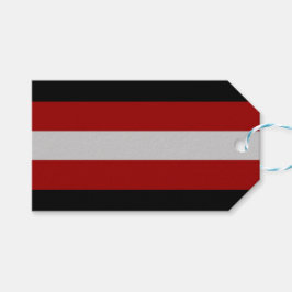 Satanische Vlag (Satanisme) Cadeaulabel