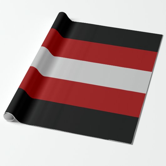 Satanische Vlag (Satanisme) Cadeaupapier (Uitgerold)