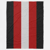 Satanische Vlag (Satanisme) Fleece Deken (Voorkant)
