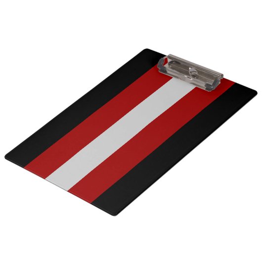 Satanische Vlag (Satanisme) Klembord (Gekanteld)