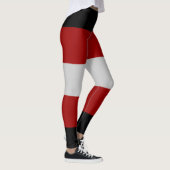 Satanische Vlag (Satanisme) Leggings (Rechts)