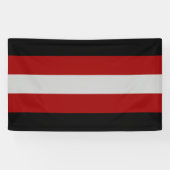 Satanische vlag (Satanisme) Spandoek (Horizontaal)