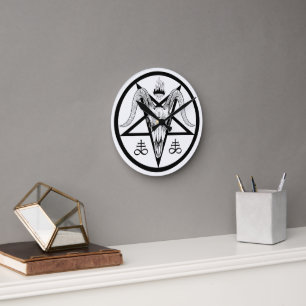 Satanische wandklok