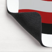 Satanisme Flag Mousepad Muismat (Hoek)