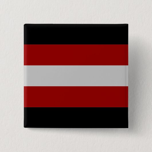 Satanisme, religieus vierkante button 5,1 cm (Voorkant)