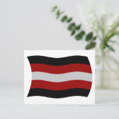 Satanisme Vlag Ansichtkaart Briefkaart (Staand voorkant)