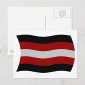 Satanisme Vlag Ansichtkaart Briefkaart (Voorkant / Achterkant)