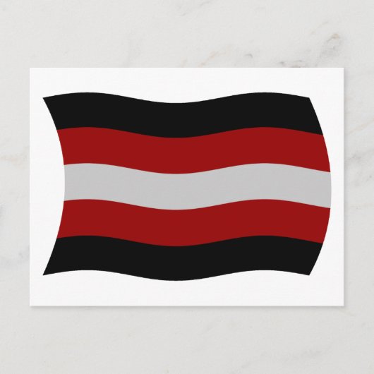 Satanisme Vlag Ansichtkaart Briefkaart (Voorkant)
